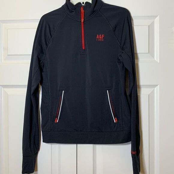 Abercrombie and Fitch navy blue size small jacket - Picture 1 of 10